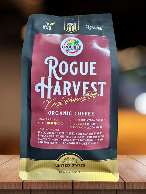 Rogue Harvest Coffee: Kenya Peaberry